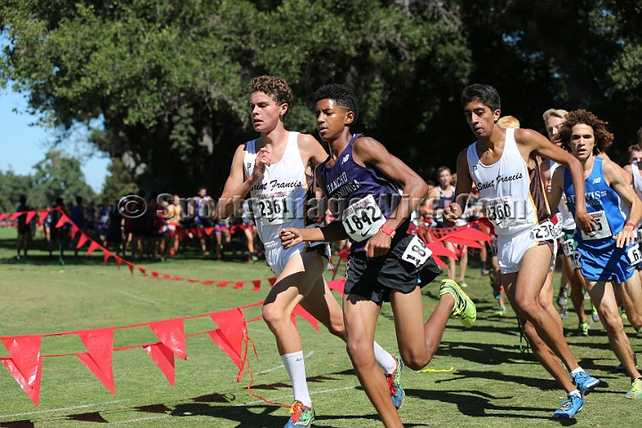 2015SIxcHSSeeded-077.JPG - 2015 Stanford Cross Country Invitational, September 26, Stanford Golf Course, Stanford, California.